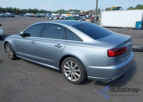 2016 Audi A6 2.0T Premium Plus z USA, uszkodzony, nr VIN WAUGFAFCXGN093334